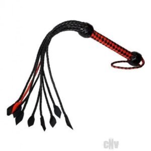 Prowler Red Short Handle Flogger Red/blk