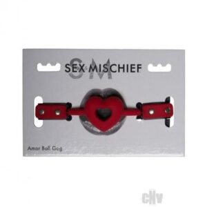 Sandm Amor Ball Gag Red/black
