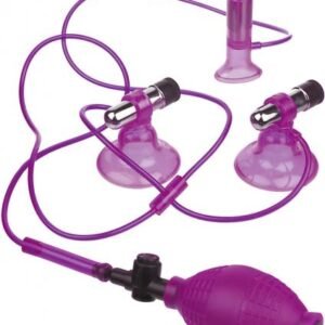 Fetish Fantasy Vibrating Triple Suckers Purple