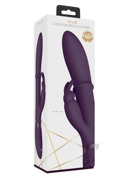 Vive Halo Rabbit Vibrator Purple