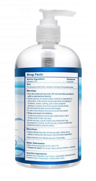 Clean Stream Relax Desensitizing Anal Lube 17.5oz.