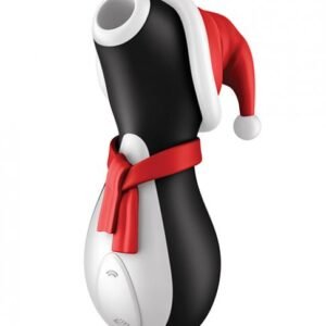 Satisfyer Penguin Holiday Edition - Black/white/red